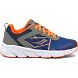 Saucony Wind Lace Kids' Sneakers Olive / Navy / Orange | Canada 772KORI